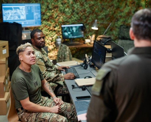 We establish the security risk exposure for a range of organisational assets: people, physical structures, equipment, trademarks, information, and we look at the point of intersection of threat likelihood, impact and vulnerability
